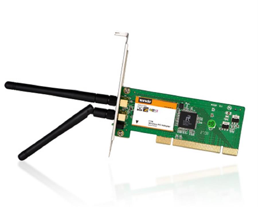 کارت شبکه پی سی آی تندا دبلیو 322 ای Tenda W322E Wireless N300 PCI Express Adapter