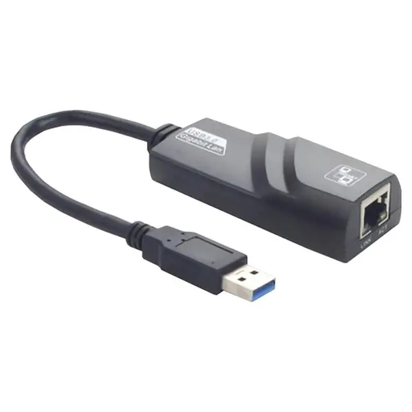 کارت شبکه یو اس بی 3 فرانت مدل FN-U3E1000-1 Faranet FN-U3E1000 USB3.0 to Ethernet 10/100/1000Mbps Converter
