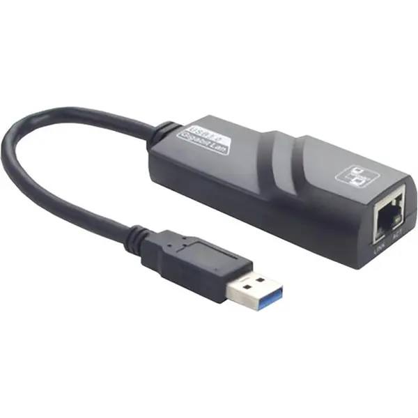 کارت شبکه یو اس بی 3 فرانت مدل FN-U3E1000-1 Faranet FN-U3E1000 USB3.0 to Ethernet 10/100/1000Mbps Converter