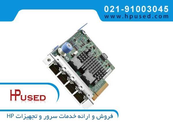 کارت شبکه اچ پی 665240-Ethernet 1GETH 4 Port 366FLR Adapter B21