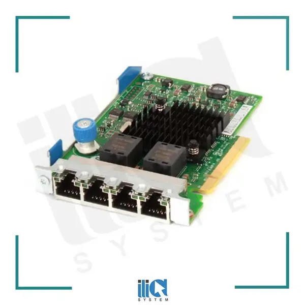 کارت شبکه اچ پی 665240-Ethernet 1GETH 4 Port 366FLR Adapter B21