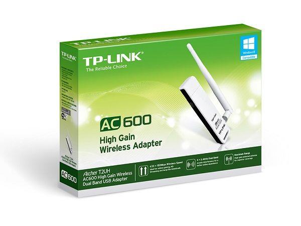 کارت شبکه دوبانده بی‌سیم تی پی-لینک مدل Archer T2UH TP-LINK Archer T2UH High Gain Wireless Dual Band USB Adapter