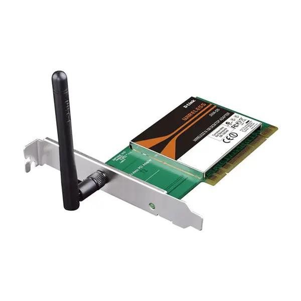 کارت شبکه بی سیم و مخصوص کامپیوتر دی-لینک مدل DWA-525 D-Link DWA-525 Wireless N150 PCI Adapter - 4