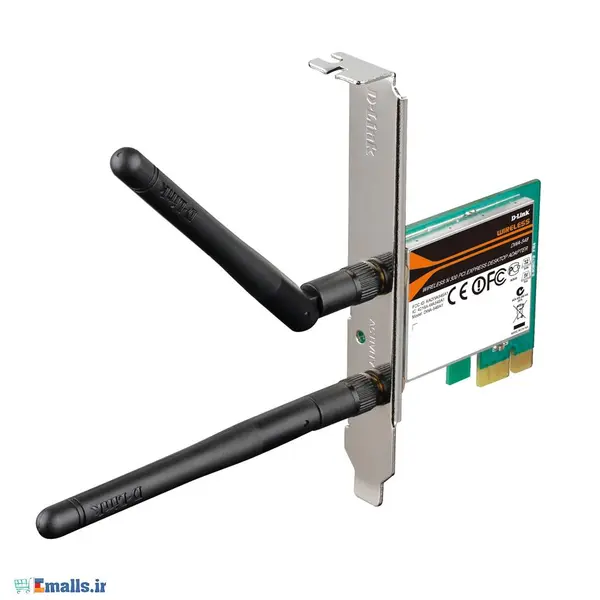 کارت شبکه بی سیم و مخصوص کامپیوتر دی-لینک مدل DWA-548 D-Link DWA-548 Wireless N300 PCI Express Desktop Adapter