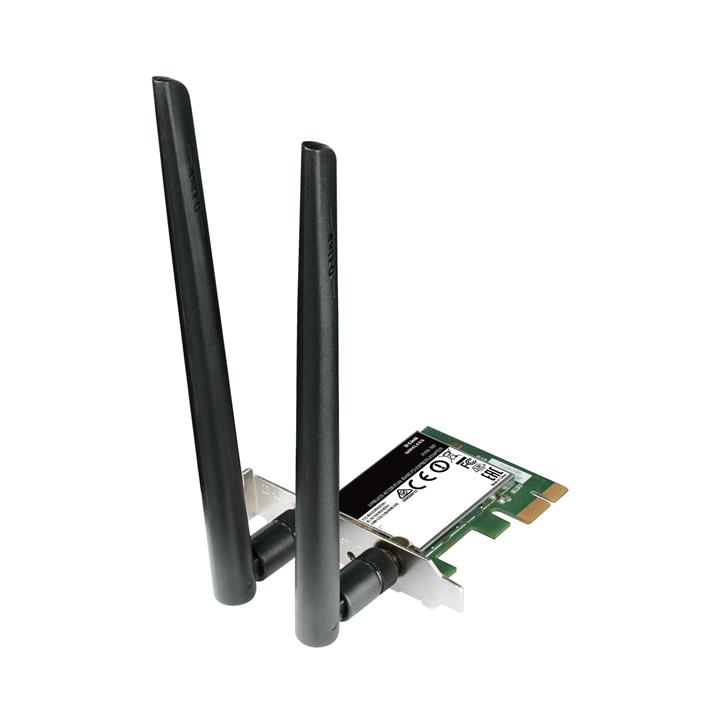 کارت شبکه بی سیم دی لینک مدل DWA-582 D-Link DWA-582 Wireless AC1200 Dual Band PCI Express Adapter