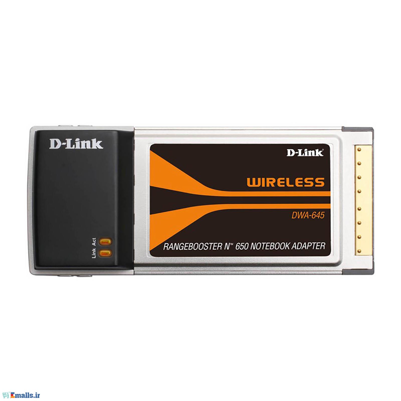 مبدل کارت باس بی‌سیم دی-لینک مدل DWA-645 D-Link DWA-645 Wireless N CardBus Adapter