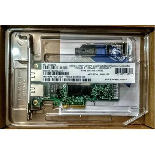 کارت شبکه LAN Intel® PRO/1000 PT Dual Port EXPI9402PT PRO/1000 PT Dual Port EXPI9402PT