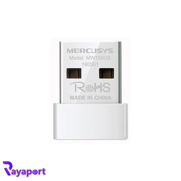 کارت شبکه بی سیم MERCUSYS مدل MW150US Mercusys MW150US N150 Wireless Nano USB Adapter