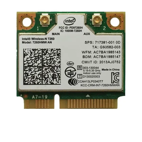 کارت شبکه اینتل مدل N-7260 - - 2