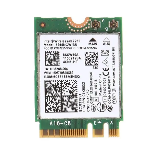 کارت شبکه اینتل مدل N-7265 - - 2