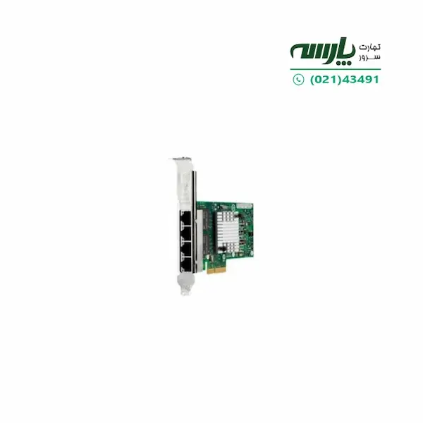 کارت شبکه اچ پی NC365T 4-port HP NC365T 4-Port Ethernet Server Adapter 593722-B21 - 4