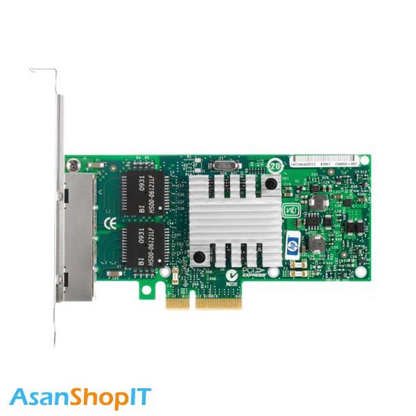 کارت شبکه اچ پی NC365T 4-port HP NC365T 4-Port Ethernet Server Adapter 593722-B21