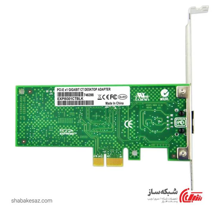 کارت شبکه گیگابیت PCI-E اینتل intel EXPI9301CTBLK