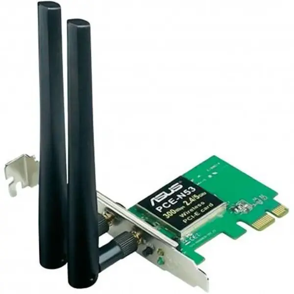 کارت شبکه بی سیم PCI-E ایسوس مدل PCE-N53 Asus PCE-N53 Dual-Band Wireless-N600 PCI-E Adapter