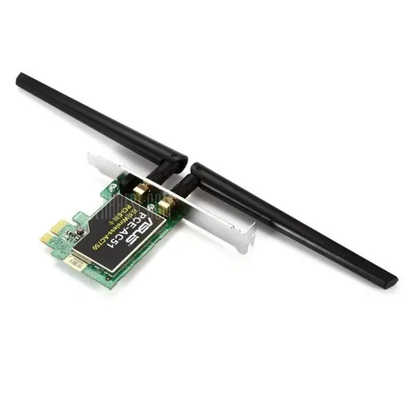 کارت شبکه بی سیم PCI EXPRESS دو باند ایسوس مدل PCE-AC51 - 4