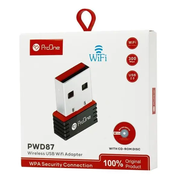 کارت شبکه بی سیم ProOne PWD87 300Mbps ProOne PWD87 Network Card - 5