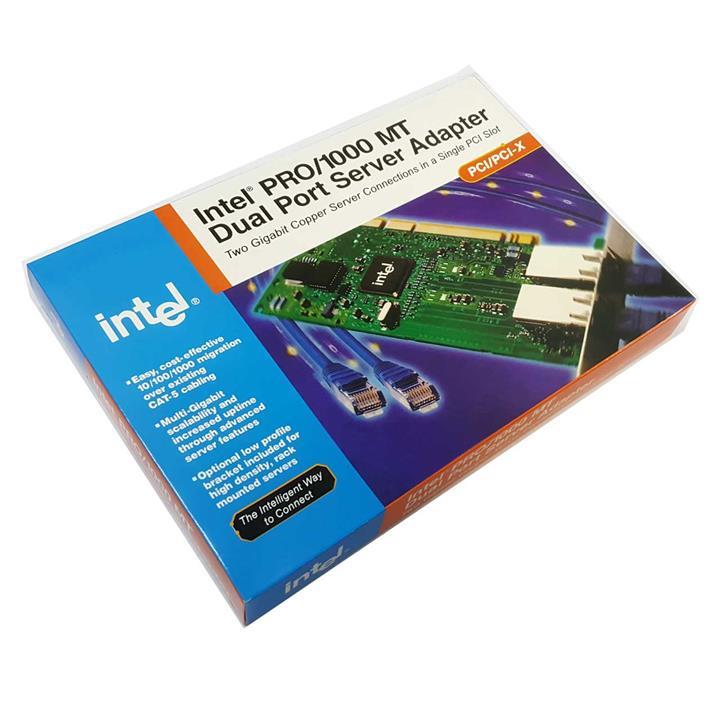 کارت شبکه گیگابیتی اینتل مدل PWLA8390MT Intel PWLA8390MT PRO 1000 MT Desktop Adapter