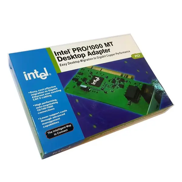 کارت شبکه گیگابیتی اینتل مدل PWLA8390MT Intel PWLA8390MT PRO 1000 MT Desktop Adapter - 5