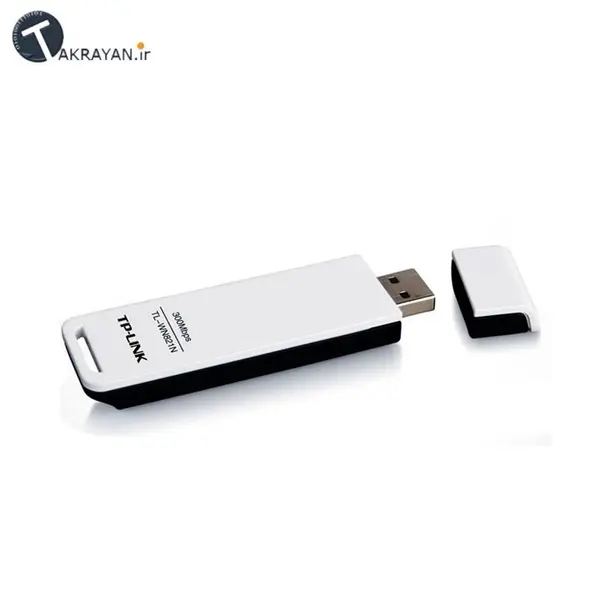 کارت شبکه بی سیم تی پی-لینک TL-WN821N TP-LINK TL-WN821N 300Mbps Wireless N USB Adapter - 5