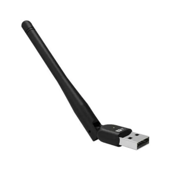 کارت شبکه USB 2.0 بی سیم کی نت مدل K-DUWH3003DB DVR 3DBi Knet KDUWH3003DB / Dongle Usb Wifi 300Mbps 3DBi DVR Support