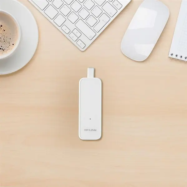 کارت شبکه USB 3.0 تی پی لینک مدل UE300 TP-LINK UE300 USB 3.0 Ethernet Adapter - 3