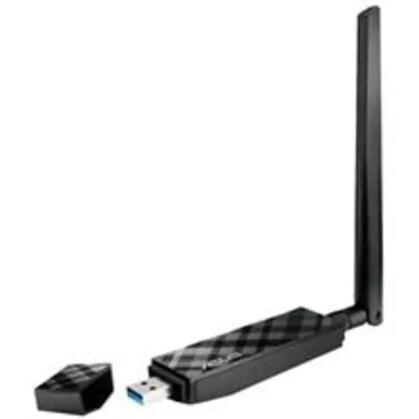 کارت شبکه بی سیم و دوبانده USB 3.0 ایسوس مدل USB-AC56 Asus USB-AC56 Dual-Band Wireless-AC1200 USB 3.0 Wi-Fi Adapter - 5