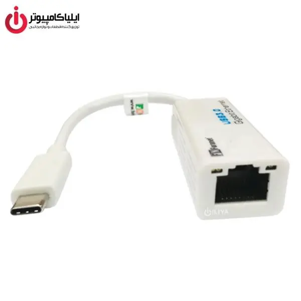 کارت شبکه USB3.0 Type-C به شبکه LAN فرانت مدل FN-UCE1000 کارت شبکه USB 3.1 Type C با سرعت 1000Mbps مدل FN-UCE1000 - 2