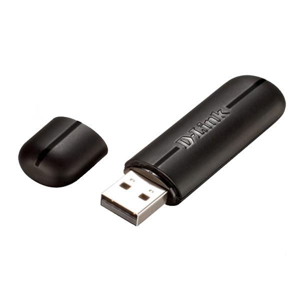 کارت شبکه USB و بی‌سیم دی لینک مدل DWA-123 D-Link Wireless N 150 USB Adapter DWA-123