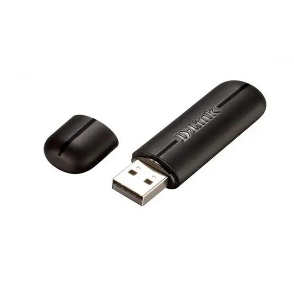کارت شبکه USB و بی سیم دی لینک مدل DWA-123 D-Link Wireless N 150 USB Adapter DWA-123