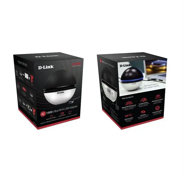 کارت شبکه USB و بی سیم دی-لینک مدل DWA-192 D-Link DWA-192 Wireless AC-1900 USB Adapter - 2