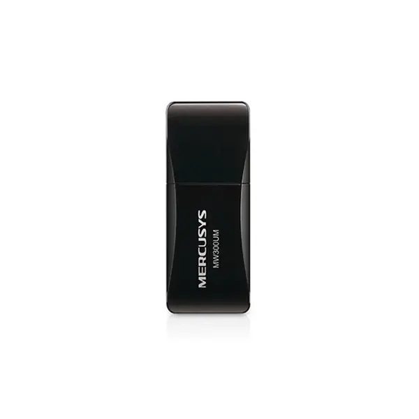کارت شبکه USB مرکوسیس مدل MW300UM Mercusys MW300UM N300 Wireless Mini USB Adapter