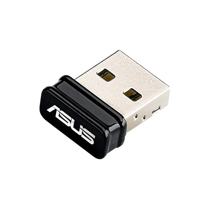 کارت شبکه بی‌سیم ایسوس مدل USB-N10 Nano Asus USB-N10 Nano Wireless-N150 USB Nano Adapter