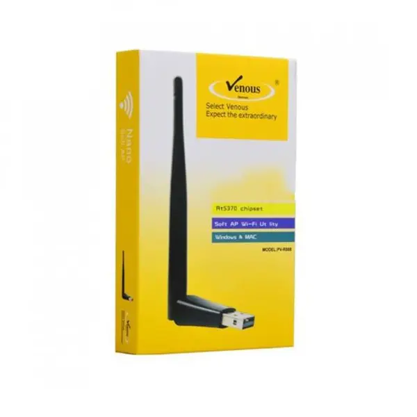 کارت شبکه USB بی سیم ونوس PV-R888 - 3