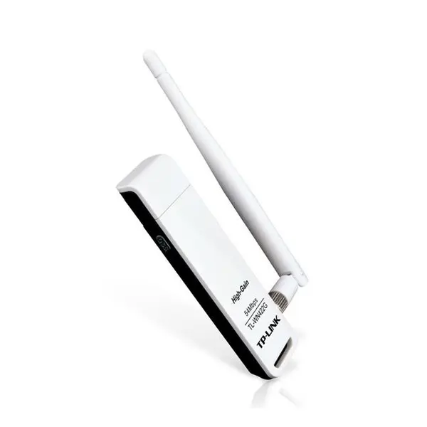 کارت شبکه USB و بی سیم تی پی-لینک TL-WN422G TP-LINK TL-WN422G 54Mbps High Gain Wireless USB Adapter