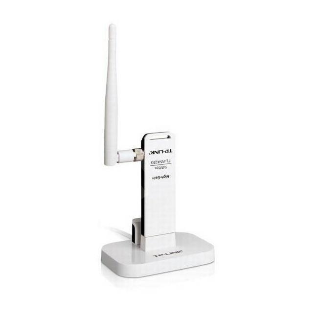 کارت شبکه USB و بی‌سیم تی پی-لینک TL-WN422GC TP-LINK TL-WN422GC 54Mbps High Gain Wireless USB Adapter