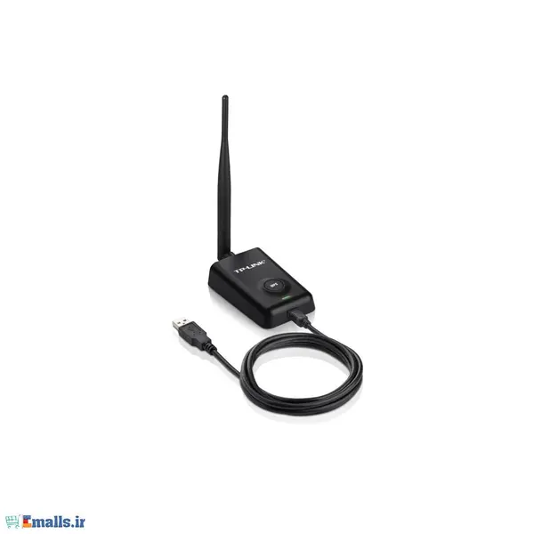 کارت شبکه بی سیم و USB تی پی-لینک مدل TL-WN7200ND TP-LINK TL-WN7200ND 150Mbps High Power Wireless USB Adapter - 5