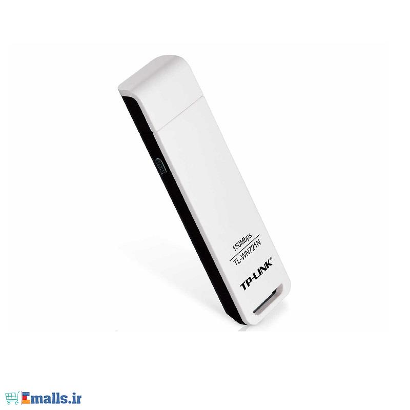 کارت شبکه USB و بی سیم تی پی لینک TL-WN721N TP-LINK TL-WN721N 150Mbps High Gain Wireless USB Adapter