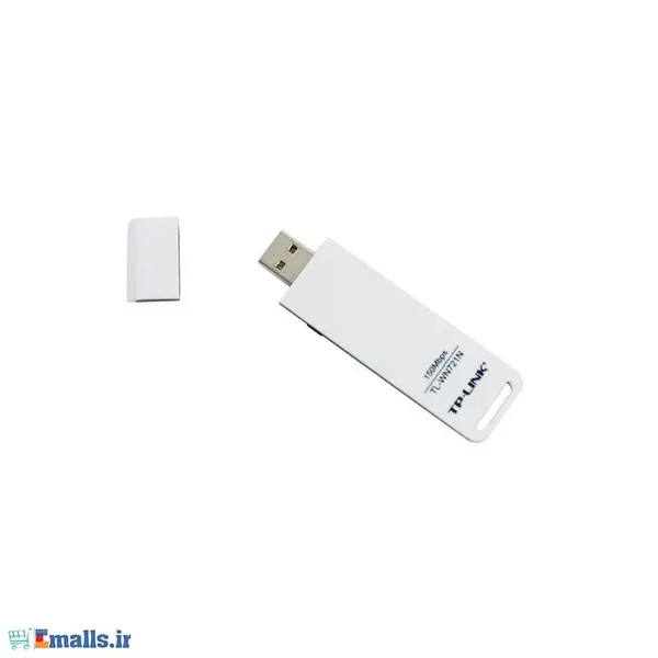 کارت شبکه USB و بی سیم تی پی لینک TL-WN721N TP-LINK TL-WN721N 150Mbps High Gain Wireless USB Adapter - 5