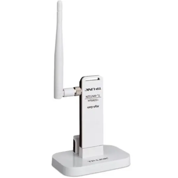 تی پی لینک کارت شبکه USB بی سیم TL-WN722NC TP-LINK TL-WN722NC 150Mbps High Gain Wireless USB Adapter - 3