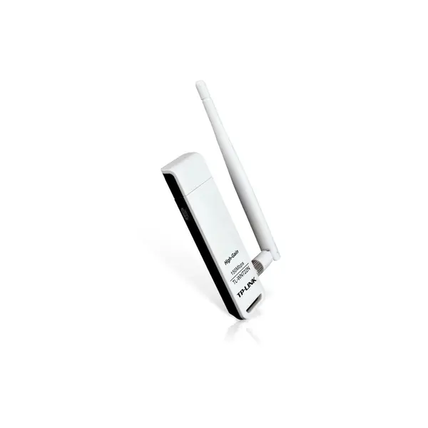 کارت شبکه USB و بی سیم تی پی-لینک مدل TL-WN722N TP-LINK TL-WN722N 150Mbps High Gain Wireless USB Adapter