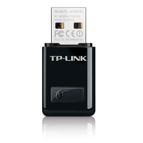 کارت شبکه بی سیم و USB تی پی-لینک مدل TL-WN823N TP-LINK TL-WN823N 300Mbps Wireless N Mini USB Adapter - 2
