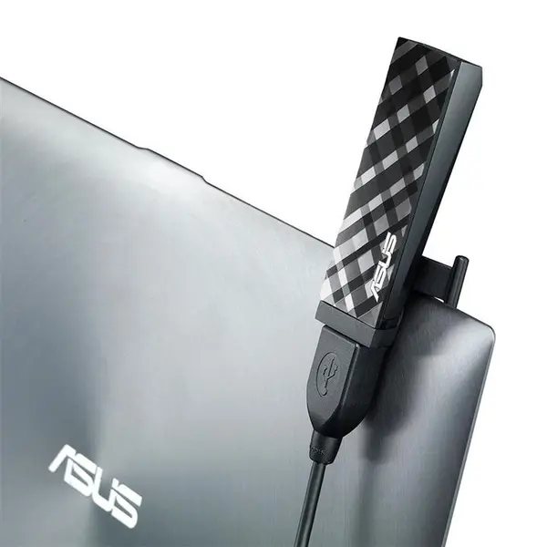 کارت شبکه USB و بی سیم دوبانده ایسوس مدل USB-AC53 Asus USB-AC53 Dual-Band AC1200 Wireless USB Adapter - 3