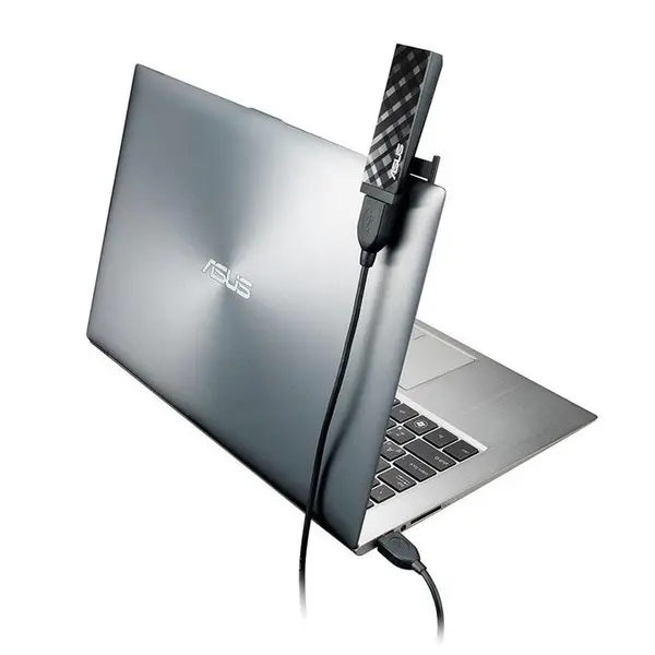 کارت شبکه USB و بی سیم دوبانده ایسوس مدل USB-AC53 Asus USB-AC53 Dual-Band AC1200 Wireless USB Adapter - 2