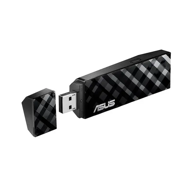 کارت شبکه USB و بی سیم دوبانده ایسوس مدل USB-AC53 Asus USB-AC53 Dual-Band AC1200 Wireless USB Adapter - 4