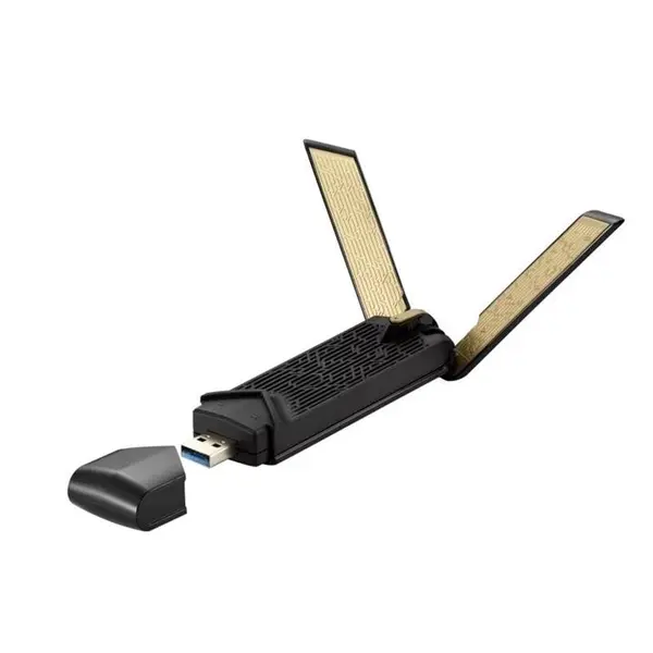 کارت شبکه بی سیم USB ایسوس مدل USB-AX56 AX1800 ASUS USB-AX56