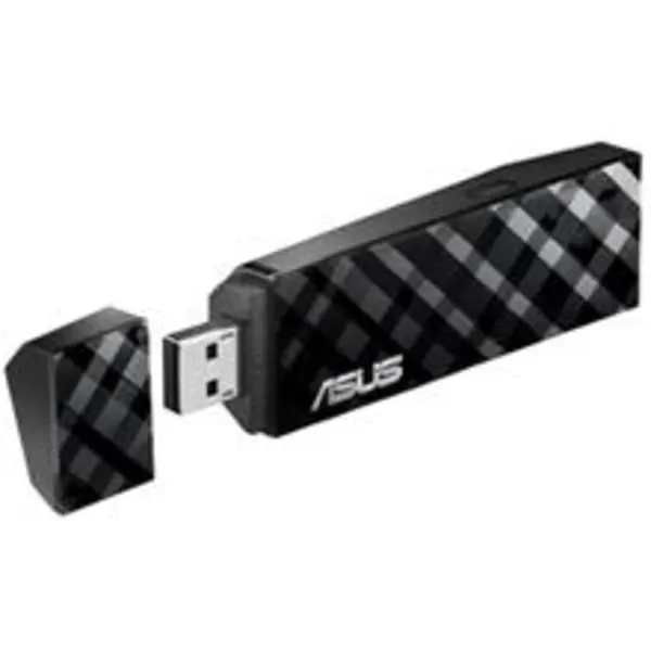 کارت شبکه بی سیم و دوبانده USB ایسوس مدل USB-N53 Asus USB-N53 Dual-Band Wireless-N600 USB Adapter - 4