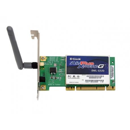کارت شبکه وای فای Wifi D-Link PCI مدل DWL-G520 بی سیم یک آنتن