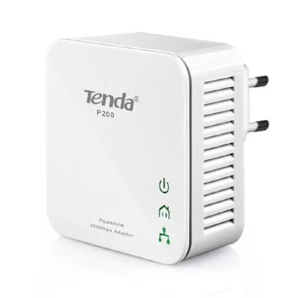 آداپتور پاورلاین تندا پی 200 Tenda 200Mbps PowerLine Mini Adapter P200 - 5