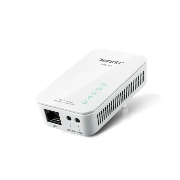 گسترش دهنده اینترنت آداپتوری پاورلاین تندا مدل پی دبلیو 201 ای Tenda PW201A Wireless N300 Powerline Extender - 4