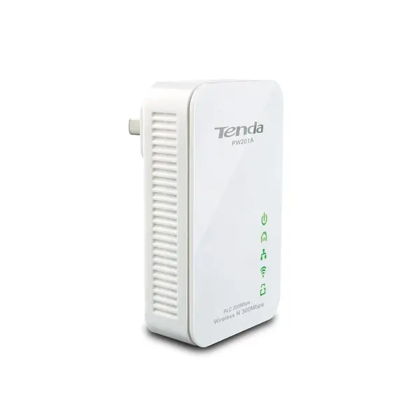گسترش دهنده اینترنت آداپتوری پاورلاین تندا مدل پی دبلیو 201 ای Tenda PW201A Wireless N300 Powerline Extender - 3